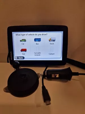 £59.99 • Buy TomTom Truck HGV Lorry Caravan Large 5 Inch Screen UK Europe Maps 2022