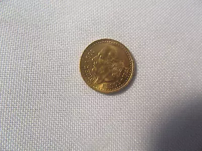 1945 Mexico Mexican DOS   2   Pesos Gold Coin -NICE • $149.95