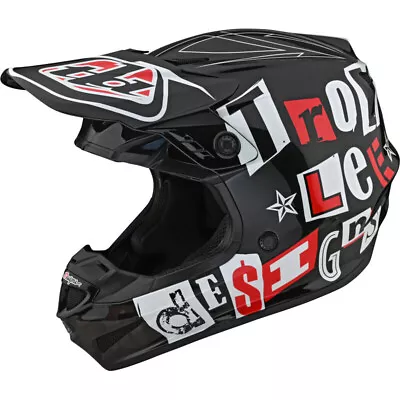 NEW Troy Lee Designs GP Anarchy Black Kids Motocross Dirt Bike Helmet • $199