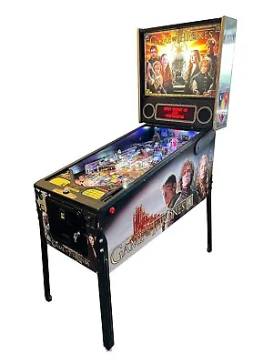 £6495 • Buy The Game Of Thrones Pinball Table - Ready To Play - Games Room Man Cave Home Bar