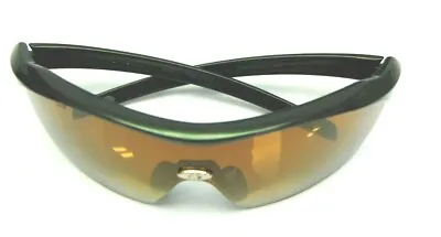 Gargoyles Pursuit Safety Sunglasses Green Brown/Bronze Smoke Lens W/ Case NEW • $64.95