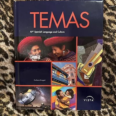 TEMAS AP Spanish Language And Culture 3rd Edition Hardcover • $49