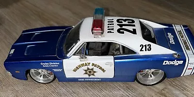 Maisto 1:24 Pro Rodz 1969 Dodge Charger RT Highway Patrol Police Car Cruise Div. • $25