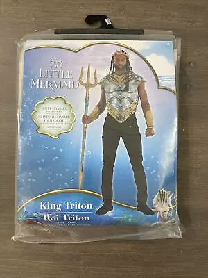 King Triton The Little Mermaid Deluxe Adult Costume 2XL • $19.99