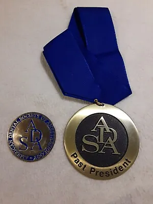 $29.99 • Buy 2 American Dental Society Of Anesthesiology Past President Award Medals