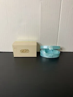 Vintage Max Factor Golden Swirl Hi-Society Blue Plastic Lipstick Holder W/ Box • $44.99