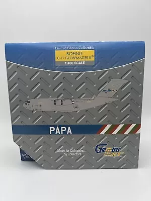 Gemini Macs Jets NATO  Papa  Boeing C-17 Globemaster III  VERY RARE  1/400 - NEW • $74.99