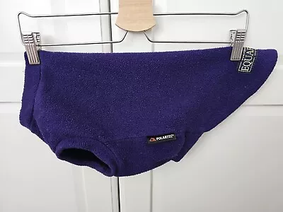 Equafleece Polartec Dog Fleece TankieDark Purple 18 20 Slim • £18.50