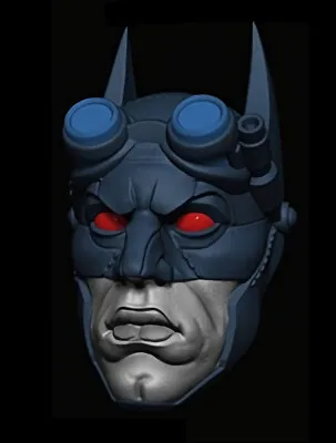 Batman Gotham Gaslight Ver A 1:12 Scale Custom Unpainted Head 6  Action Figure • $9.90