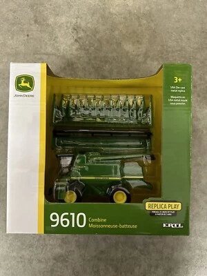 $27 • Buy 1/64 John Deere ERTL 9610 Combine W Corn Head & Draper Die Cast Replica- LP82814