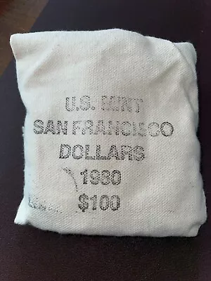 1980-S Susan B. Anthony Dollars Bag Of 100 U.S. Mint San Francisco • $149