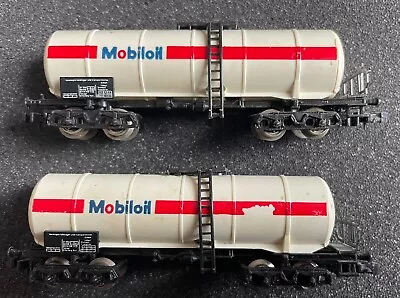 2 X N Gauge Lima LWB Tankers With Bogies In Good Condition See Transfer Erosion • £9.99