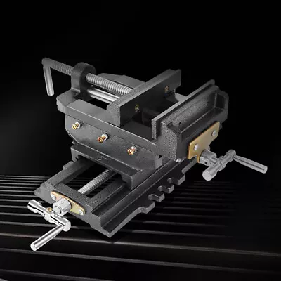 6  Heavy Duty Bench Vice Drill Press Milling Machine Cross Slide Machine • $83.99