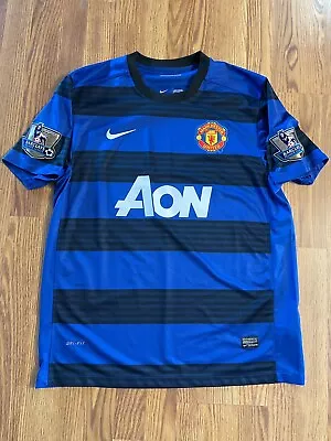 Manchester United 2011/2012/2013 Away Football Shirt Soccer Jersey Nike Xl Patch • $64.99