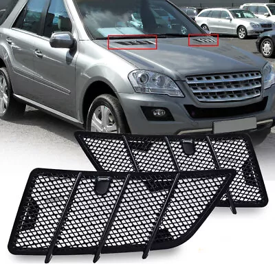 For Mercedes Benz W164 GL ML-Class GL450 ML350 08-11Car Hood Vent Louvers Scoop • $33.77