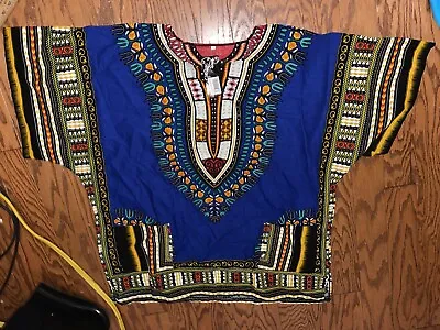 African Africa Dashiki Tribal Hippie Men Shirt Womens Dress UNISEX (WTF26) • $7.77