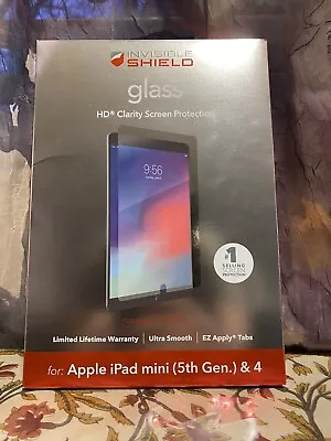 $26.99 • Buy Invisible Shield Glass Screen Protector For Apple IPad Mini 5th Gen & 4