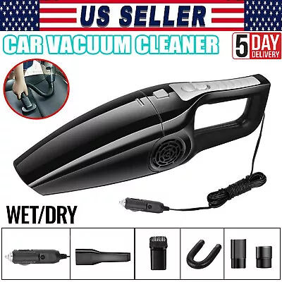 $14.99 • Buy Powerful Car Vacuum Cleaner, Portable Wet&Dry Handheld Strong Suction Car Vacuum
