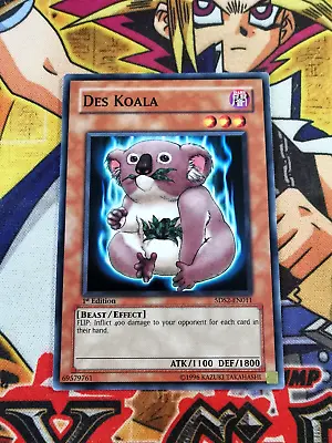 Des Koala 5ds2-en011 1st Edition (VLP) Common Yu-Gi-Oh! • £2.25