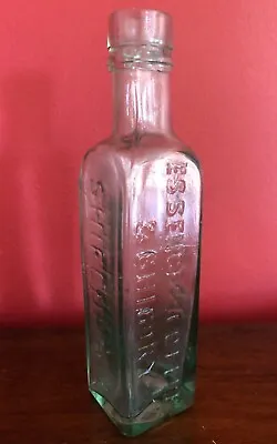 £5.99 • Buy Antique Glass Shieldhall S.C.W.S. Essence Of Coffee & Chicory Bottle  - Glasgow