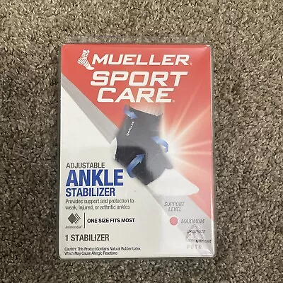 Mueller Adjustable Ankle Stabilizer Brace NWT - Max Support • $12.99