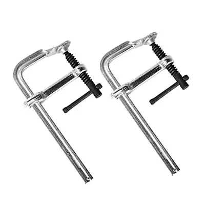 2 Pack 6-Inch F Clamp 3-3/20  Throat Depth Sliding Arm Bar Clamp Heavy-Duty  • $42.89