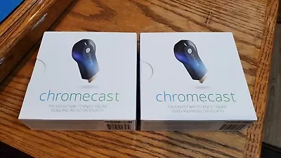 Google Chromecast Streaming HDMI Media Player (H2G2-42) - NEW (Never Opened) • $25