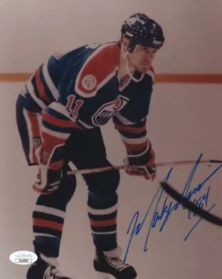 Autographed MARK MESSIER  Edmonton Oilers 8x10 Photo - W/JSA COA • $109.99