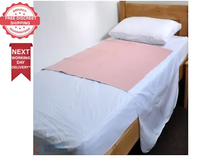 2 X Sonoma Washable Bed Pad Double Without Tucks - 85x115cm - Pack Of 2 • £20.49