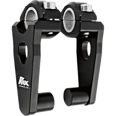 Rox Speed FX - 3.5  Pivoting Risers For 7/8 OR 1-1/8 Handlebar (Black) 1R-P3SEK • $103.46