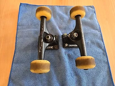 Thunder Skateboard Trucks Spitfire Wheels Bearings & Hardware Included • $35