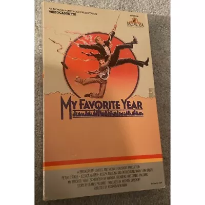 My Favorite Year (VHS 1983) Vintage Big Box Great Condition • $9.75