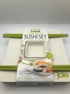 $29.65 • Buy Bamboo Sushi Set For 2 People - Joie