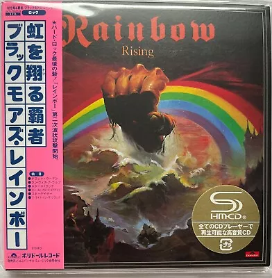 Rainbow - Rising Limited Deluxe Japan 2 CD MLPS SHM UICY-75022/3 NEU • £111.99