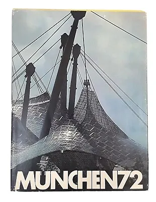 Munich 1972 Summer Olympic Games Book Hardcover German Language • $79.99