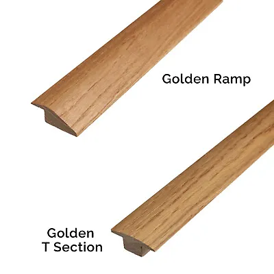 Solid Oak Door Bars Threshold Moulding Trim 0.9m Various Stains 15mm Or 20mm • £2.50