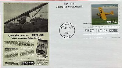 Mystic 3142 Classic American Aircraft Piper Cub Dayton Ohio  • $2.96