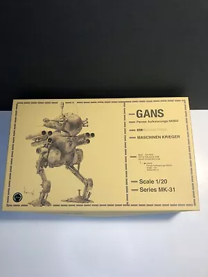 Ma.K Wave 1/20 MK-31 Land Gans SK602 Model Kit Maschinen Krieger New • $159.99