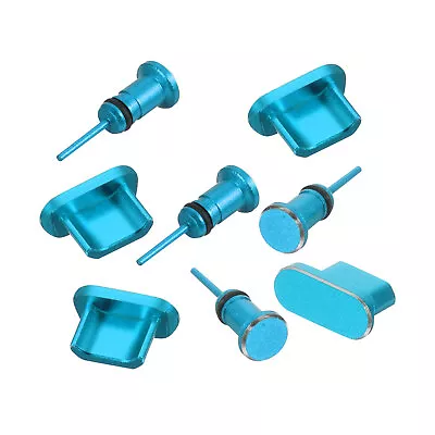 Micro USB Anti Dust Plug Micro USB Port Protectors For Micro USB PortBlue 4PCS • £7.11