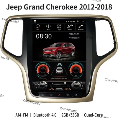 For Jeep Grand Cherokee Touch Screen Player 10.4 Car Radio Stereo GPS Navigation • $594