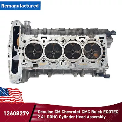 Genuine GM Chevrolet GMC Buick ECOTEC 2.4L DOHC Cylinder Head Assembly 12608279 • $699