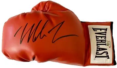 Mike Tyson Signed Left Red Everlast Glove Mike Tyson Exclusive Hologram • $124.99