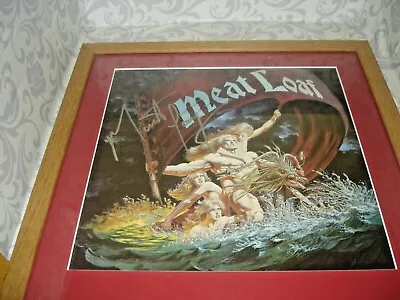 Meatloaf  Dead Ringer For Love    Signed And Framed Album   • £125