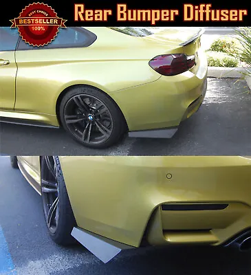 21  Rear Bumper Apron Fin Splitter Diffuser Valence Spats Winglet For Subaru • $54.99