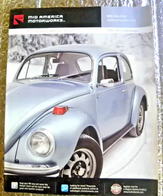 2013 VW Parts Catalog 1950-1979  Volkswagen Mid America Masterworks • $13.75