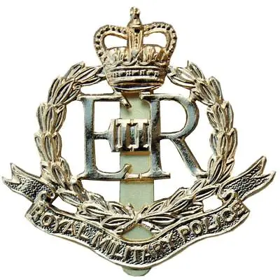Royal Military Police Rmp Brass Metal Cap Badge British Army • £7.95
