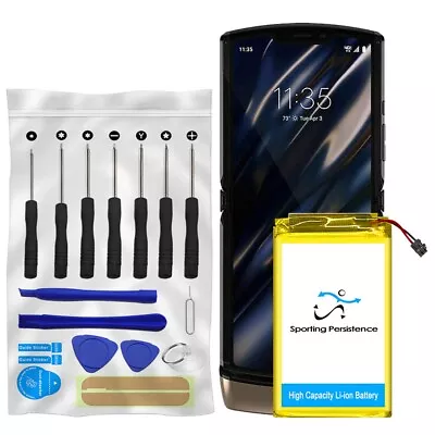 High Capacity 1365mAh Lithium Sub Battery +Tool F Motorola Razr 4G (2019) XT2000 • $30.55