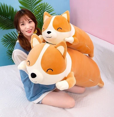 £19.99 • Buy Corgi Dog Big Giant Squishmallow Plush Toy Plushie Stuffed Animal Pillow UK