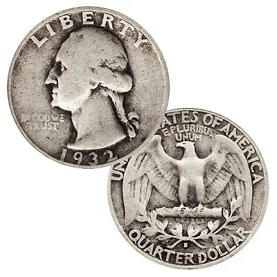 $1 Face - 90% Silver Washington Quarters Circulated • $38.36