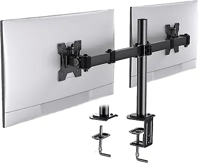 Dual Monitor MountDual Monitor Stand Holds 2 Monitors Up To 30 Inches Fully Ad • $53.99